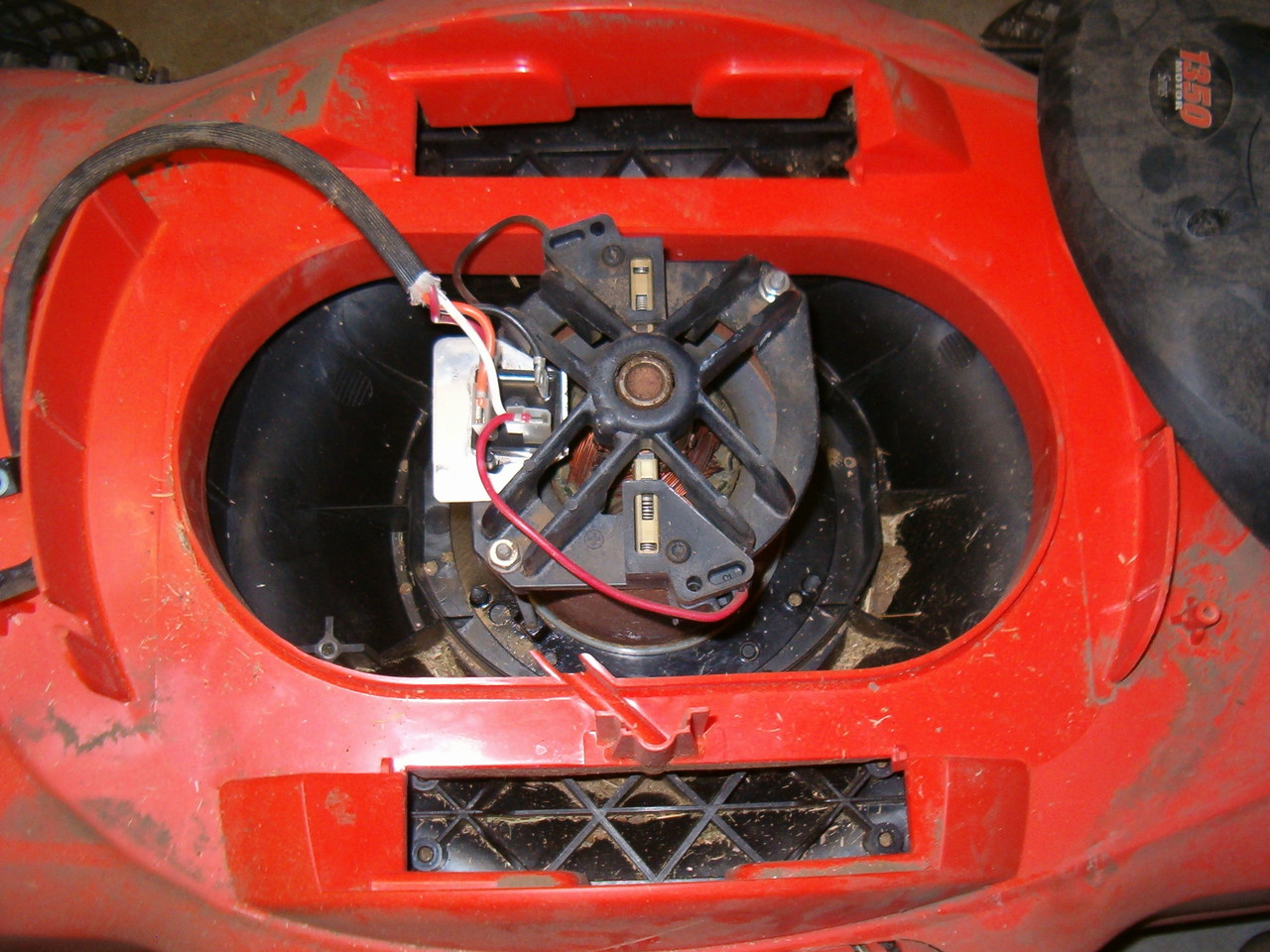 electric lawn mower motor repair