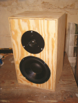 Completed 2-way speaker