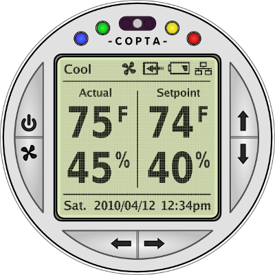 Digital Thermostat Design Concept