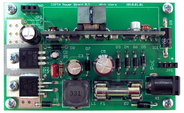 Power Supply board, version 0.3